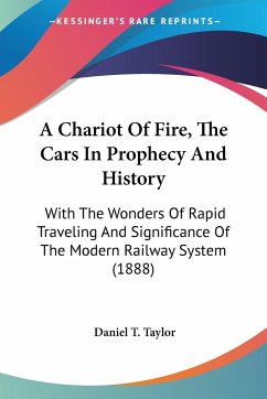 A Chariot Of Fire, The Cars In Prophecy And History