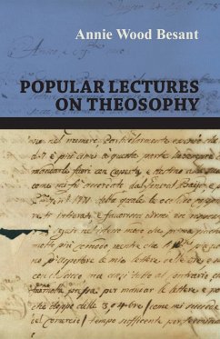 Popular Lectures on Theosophy - Besant, Annie Wood