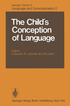 The child's conception of language. - A. Sinclair ; R. J. Jarvella ; W. J. M. Levelt (Eds.)