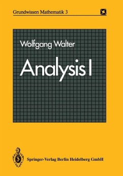Analysis I. - Walter, Wolfgang
