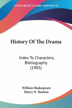 History Of The Drama