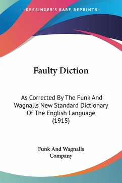 Faulty Diction