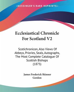 Ecclesiastical Chronicle For Scotland V2