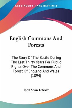 English Commons And Forests