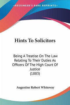 Hints To Solicitors