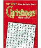 Itty Bitty Christmas Word Search 6pk: Coloring and Activity Book