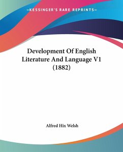 Development Of English Literature And Language V1 (1882)