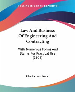 Law And Business Of Engineering And Contracting