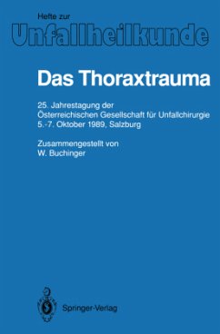 Das Thoraxtrauma - Buchinger, W.
