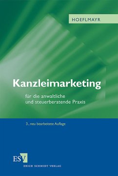 Cover Kanzleimarketing: für die anwaltliche und steuerberatende Praxis