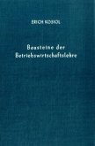 Bausteine der Betriebswirtschaftslehre.