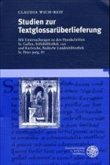 Studien zur Textglossarüberlieferung