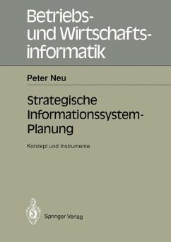 Strategische Informations-system-Planung - Neu, Peter