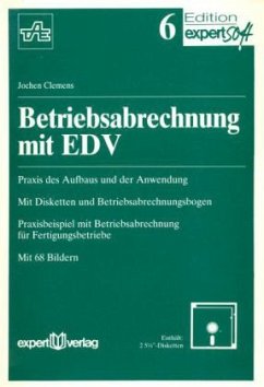 Betriebsabrechnung mit EDV, m. 2 Disketten (5 1/4 Zoll) - Clemens, Jochen