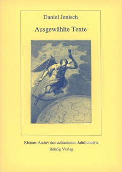 Ausgewählte Texte - Jenisch, Daniel