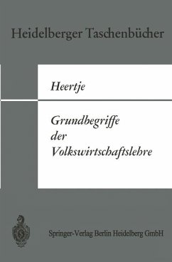 Grundbegriffe der Volkswirtschaftslehre - Heertje, A.