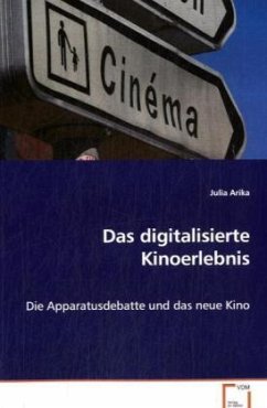 Cover Das digitalisierte Kinoerlebnis