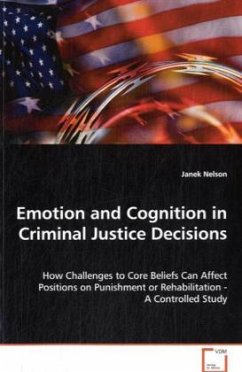 Emotion and Cognition in Criminal Justice Decisions - Nelson, Janek