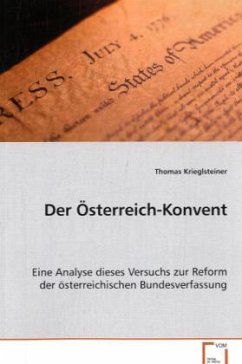 Der Österreich-Konvent - Krieglsteiner, Thomas