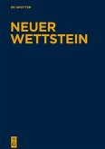 Texte zum Markusevangelium / Neuer Wettstein. Texte zu den Evangelien und zur Apostelgeschichte Band 1. Teilband 1.1