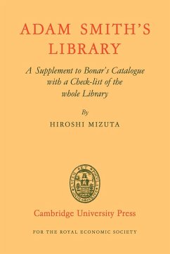 Adam Smith's Library - Mizuta, Hiroshi