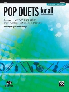 Pop Duets for All: Viola, Level 1-4 - Story, Michael