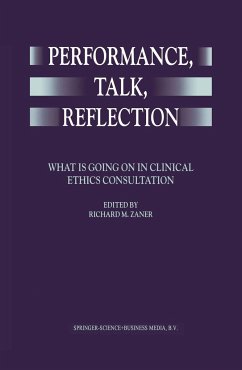 Performance, Talk, Reflection - Zaner, R.M. (ed.)