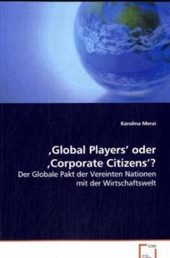 'Global Players' oder 'Corporate Citizens'? - Merai, Karolina