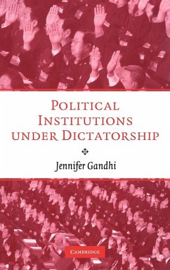 Political Institutions Under Dictatorship - Gandhi, Jennifer