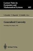 Generalized Convexity