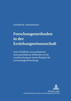 Forschungsmethoden in der Erziehungswissenschaft - Schnaitmann, Gerhard W.