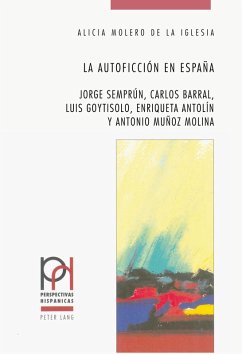 La autoficción en España - Molero de la Iglesia, Alicia