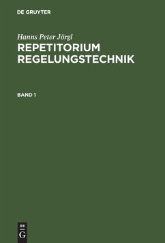 Cover Repetitorium Regelungstechnik 1