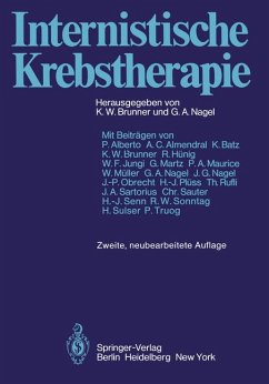 Internistische Krebstherapie - Brunner, K. W. und G. A. Nagel (hrsg.)