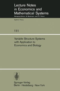 Variable Structure Systems with Application to Economics and Biology