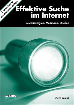 Cover Effektive Suche im Internet. Suchstrategien, Methoden, Quellen.