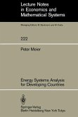 Energy Systems Analysis for Developing Countries