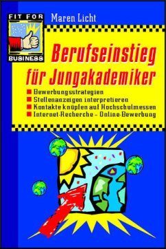 Cover Berufseinstieg für Jungakademiker