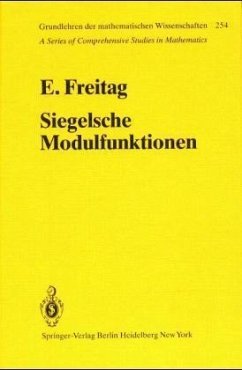 Siegelsche Modulfunktionen Siegelsche Modulfunktionen