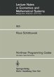 Nonlinear Programming Codes - Bild 1