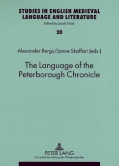 The Language of the Peterborough Chronicle