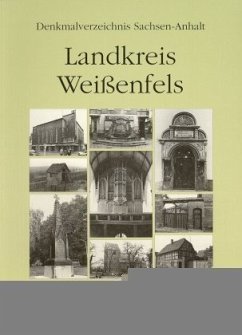 Landkreis Weißenfels / Denkmalverzeichnis Sachsen-Anhalt 3 - Köhler, Mathias u.a.; Landesamt für Denkmalpflege Sachsen-Anhalt (Hrsg.)