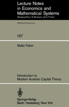 Introduction to Modern Austrian Capital Theory - Faber, Malte