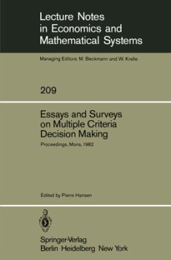 Essays and Surveys on Multiple Criteria Decision Making