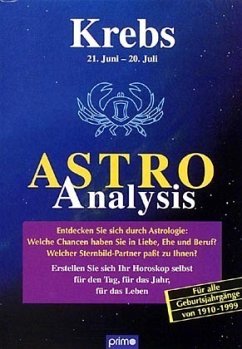 Cover Krebs / Astro-Analysis