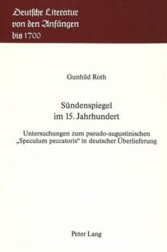 Sündenspiegel im 15. Jahrhundert - Roth, Gunhild