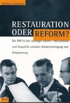 Restauration oder Reform?