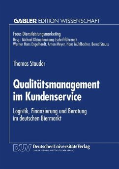 Qualitätsmanagement im Kundenservice - Stauder, Thomas