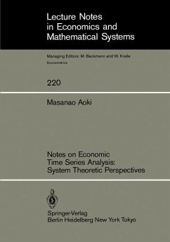 Notes on Economic Time Series Analysis: System Theoretic Perspectives - Aoki, Masanao