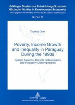Poverty, Income Growth and Inequality in Paraguay During the 1990s - Otter, Thomas